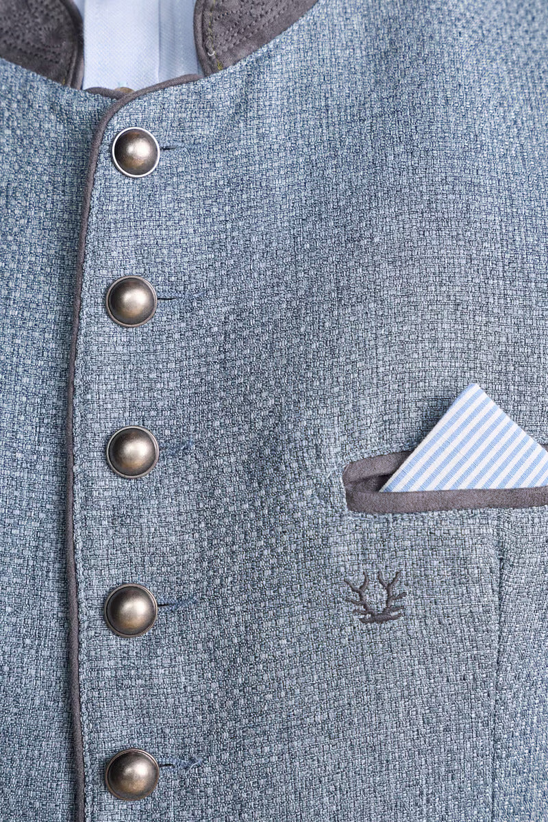 Kruger Traditional Vest "Jorn" blue (size 62 only)