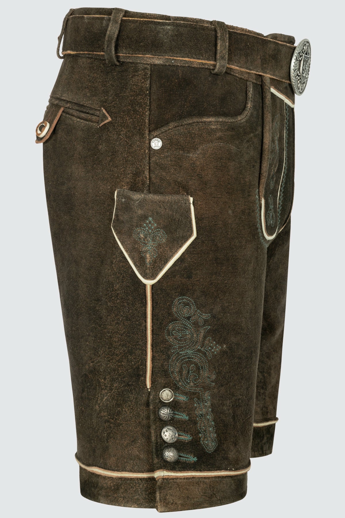 Kruger Jayden lederhosen brown, detail