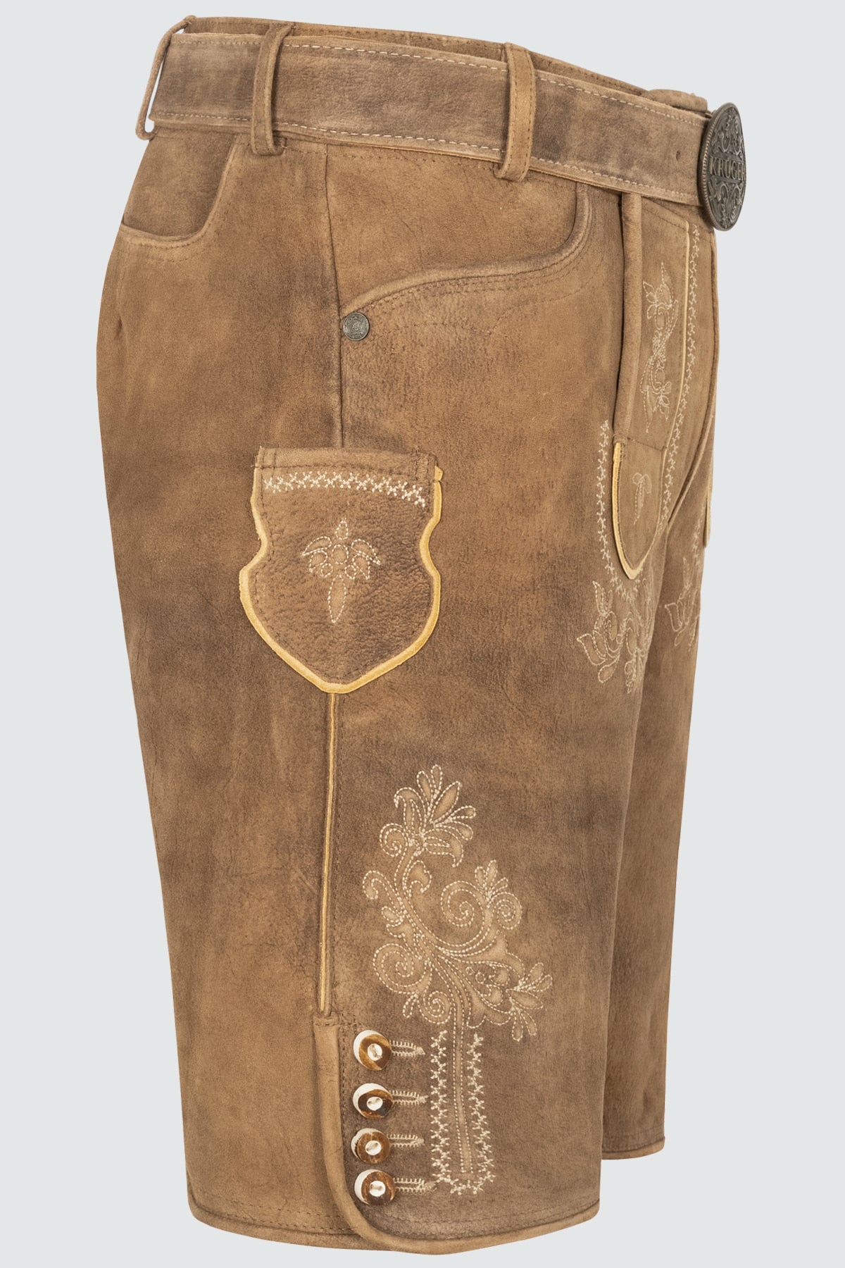Kruger Roberto lederhosen brown, detail