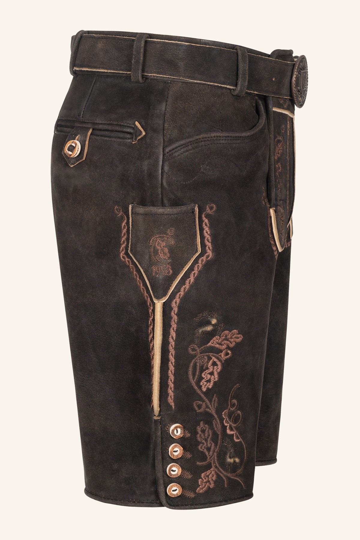 Kruger Terence lederhosen brown, detail