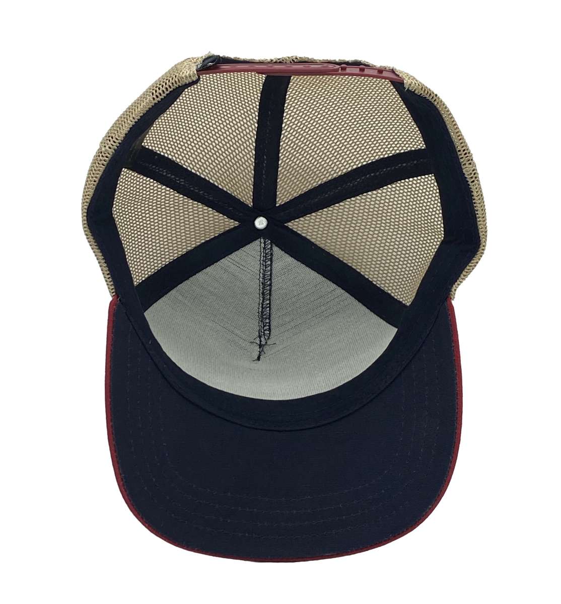 Trucker Cap with Motto Patch and Deer