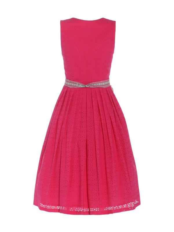 Berwin Long Dirndl 2pcs. 70cm "Marga" red