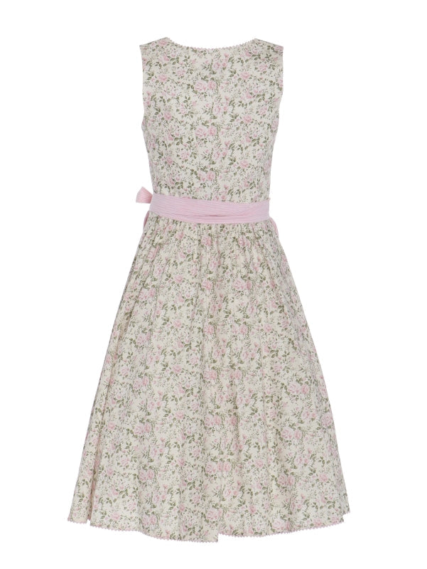 Berwin Long Dirndl 2pcs. 75cm "christel" pink