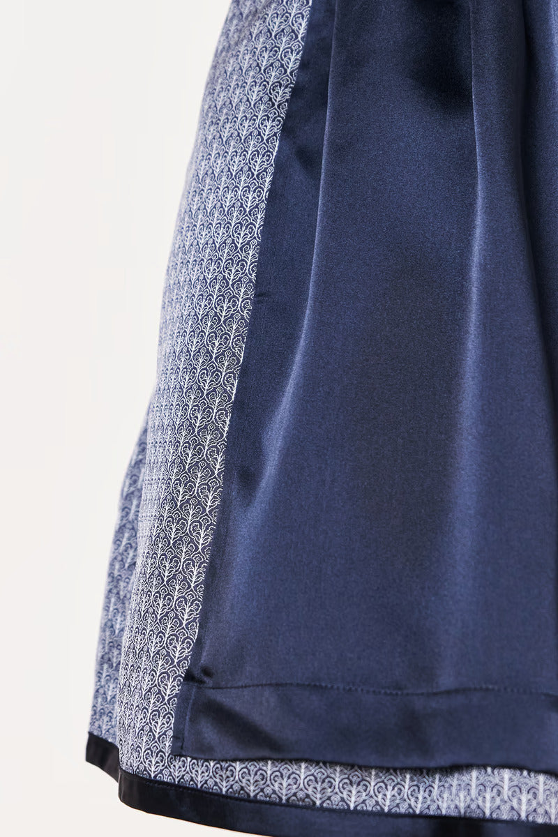 Kruger Mini Dirndl 2pcs. 50cm "Dena" blue