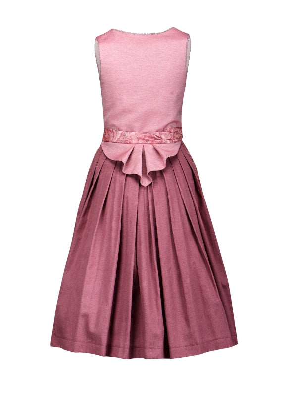 Berwin Long Dirndl 2pcs. 70cm "Lilli" pink