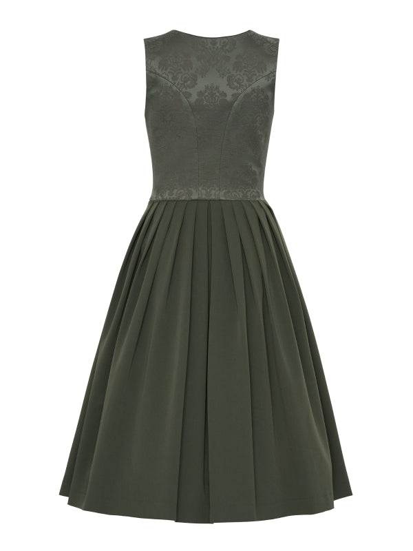 Berwin Long Dirndl 1 pc. 70cm "Ruby" green