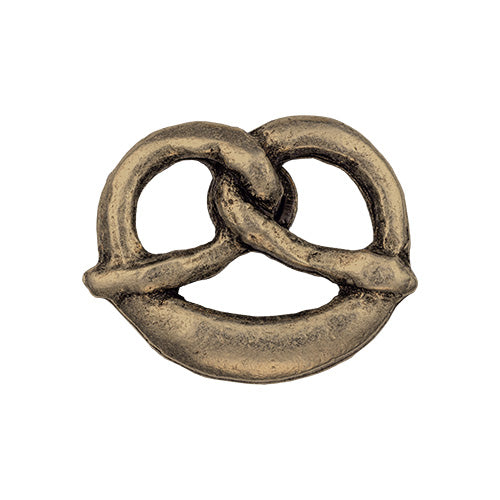 Pretzel antique brass