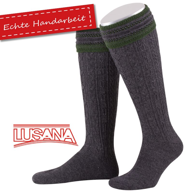 Lusana Traditional - Men's Knee-high with tendril and cuff (special order)