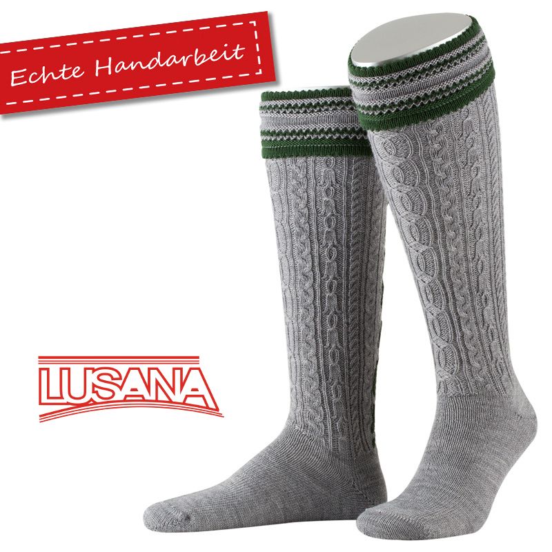 Lusana Traditional - Men's Knee-high with tendril and cuff (special order)