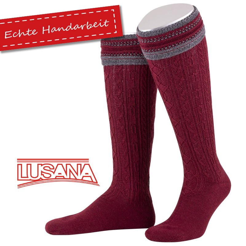 Lusana Traditional - Men's Knee-high with tendril and cuff (special order)