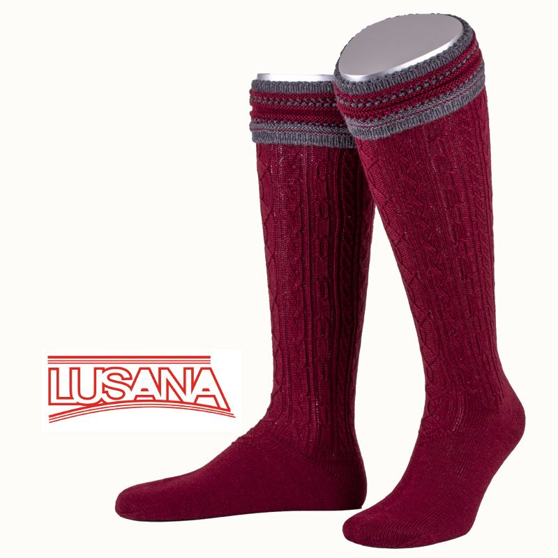 Lusana Traditional - Men's Knee-high hand-knit (special order)