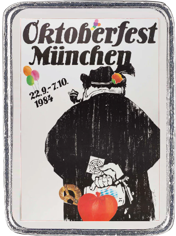 Oktoberfest Pin 1984