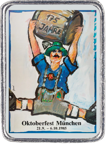Oktoberfest Pin 1985