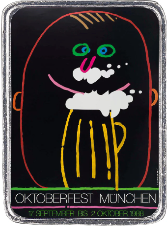 Oktoberfest Pin 1988