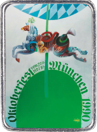 Oktoberfest Pin 1990