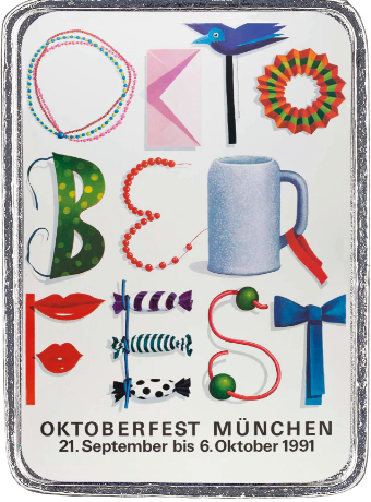 Oktoberfest Pin 1991