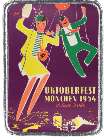 Oktoberfest Pin 1954