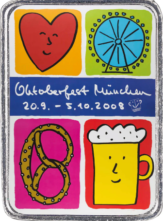 Oktoberfest Pin 2008