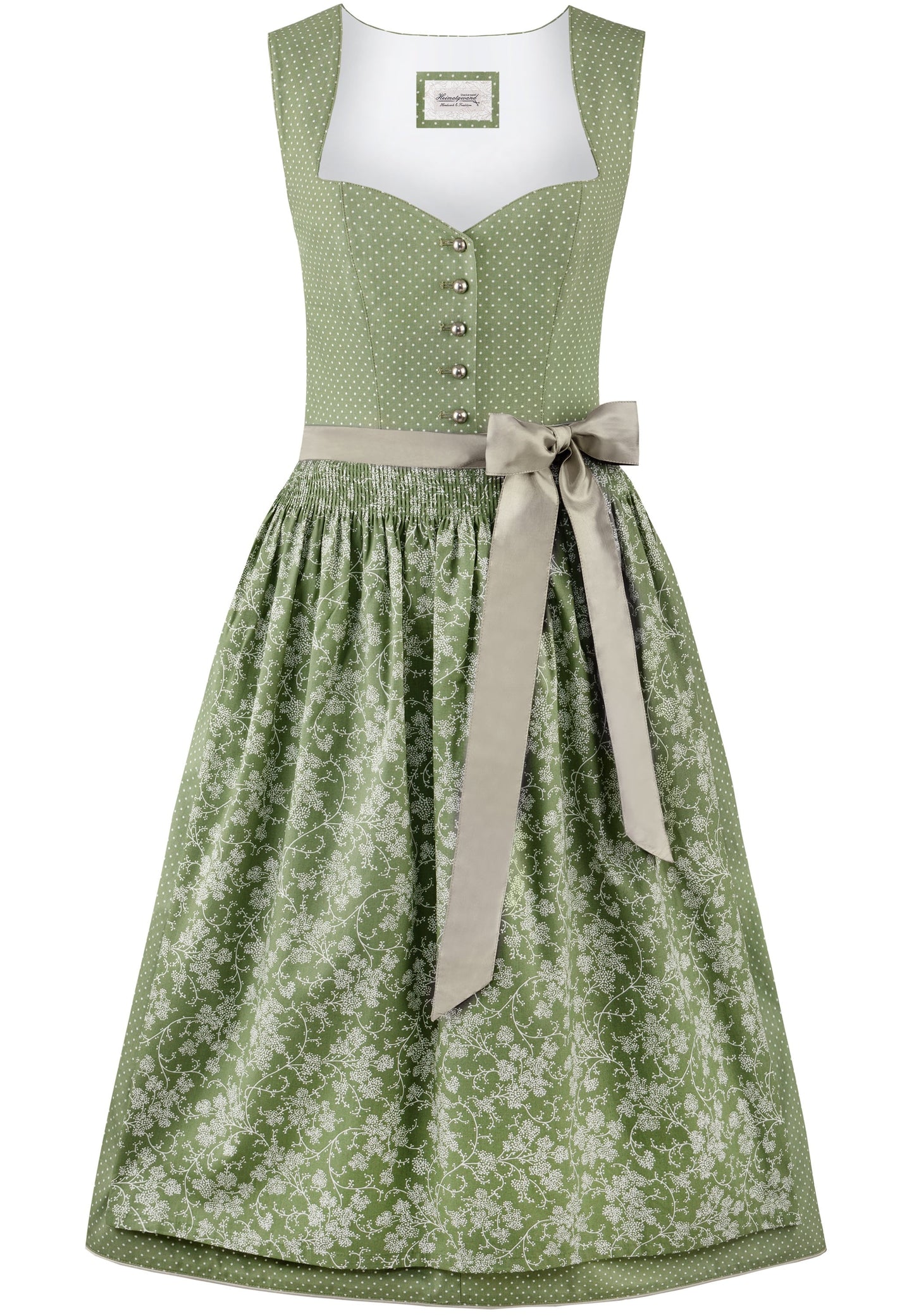 Stockerpoint Long Dirndl 2 pcs. 70 cm "Edonita" Reed (40) closeout