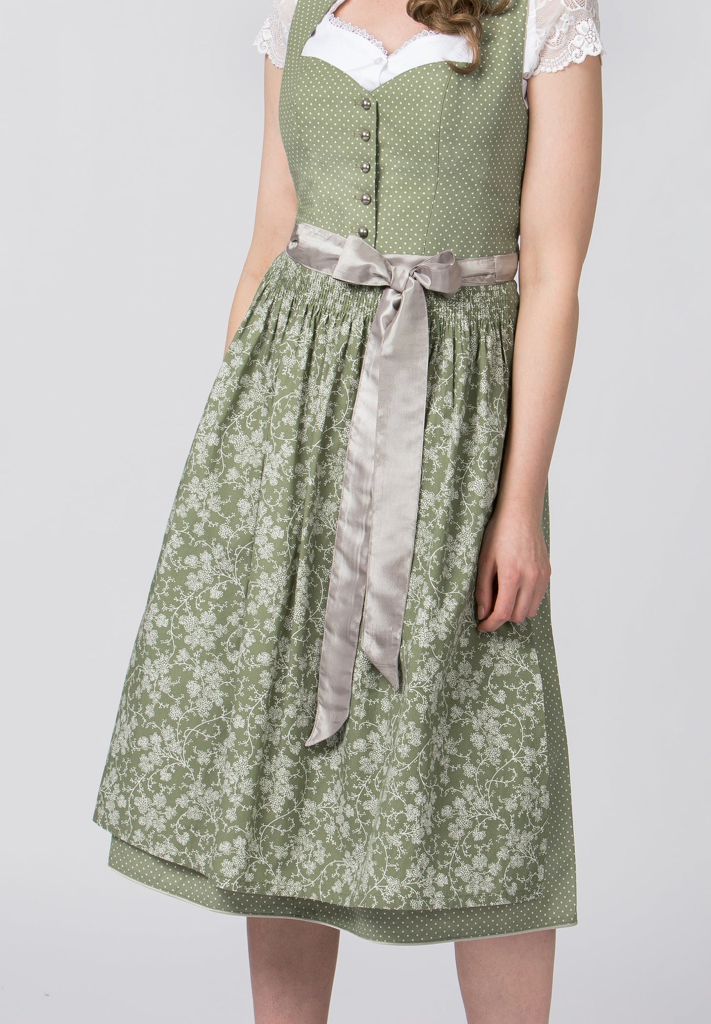 Stockerpoint Long Dirndl 2 pcs. 70 cm "Edonita" Reed (40) closeout