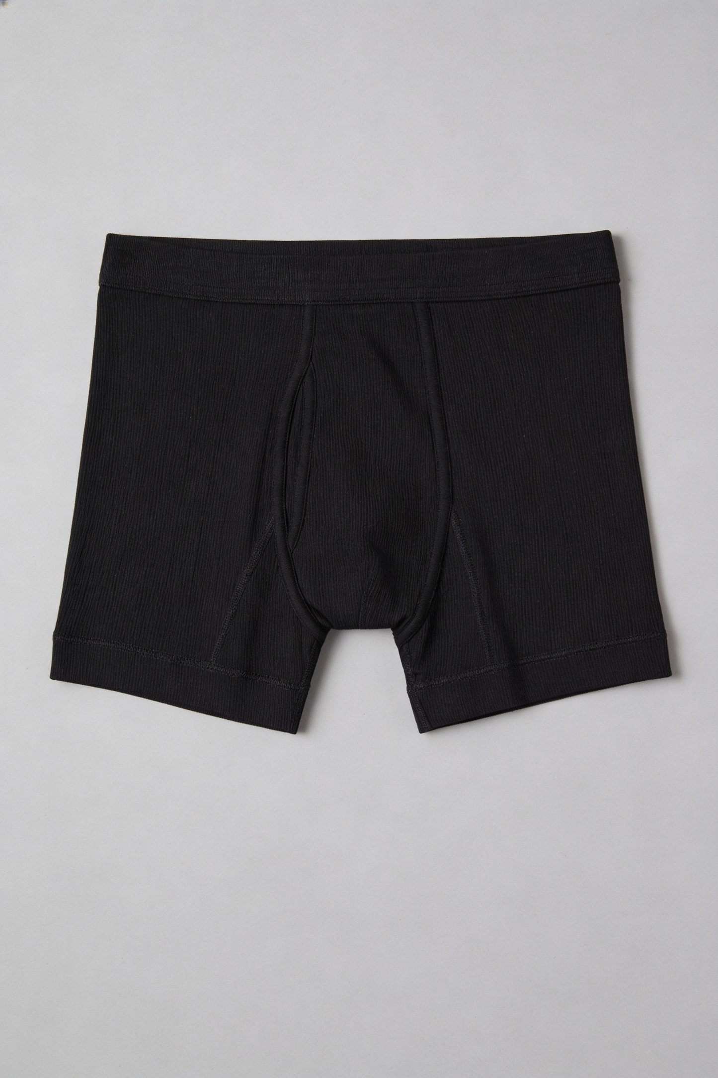 Trigema Black Organic Cotton Boxer Brief Made in Germany