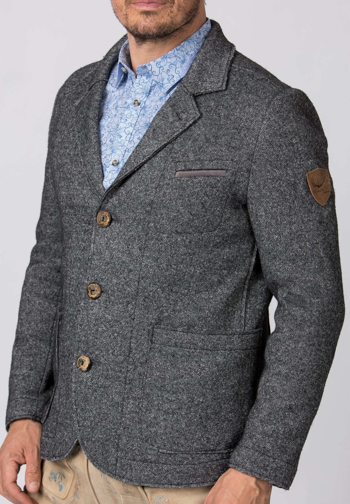 Stockerpoint Traditional Jacket "Aurelio" Gray size (54)