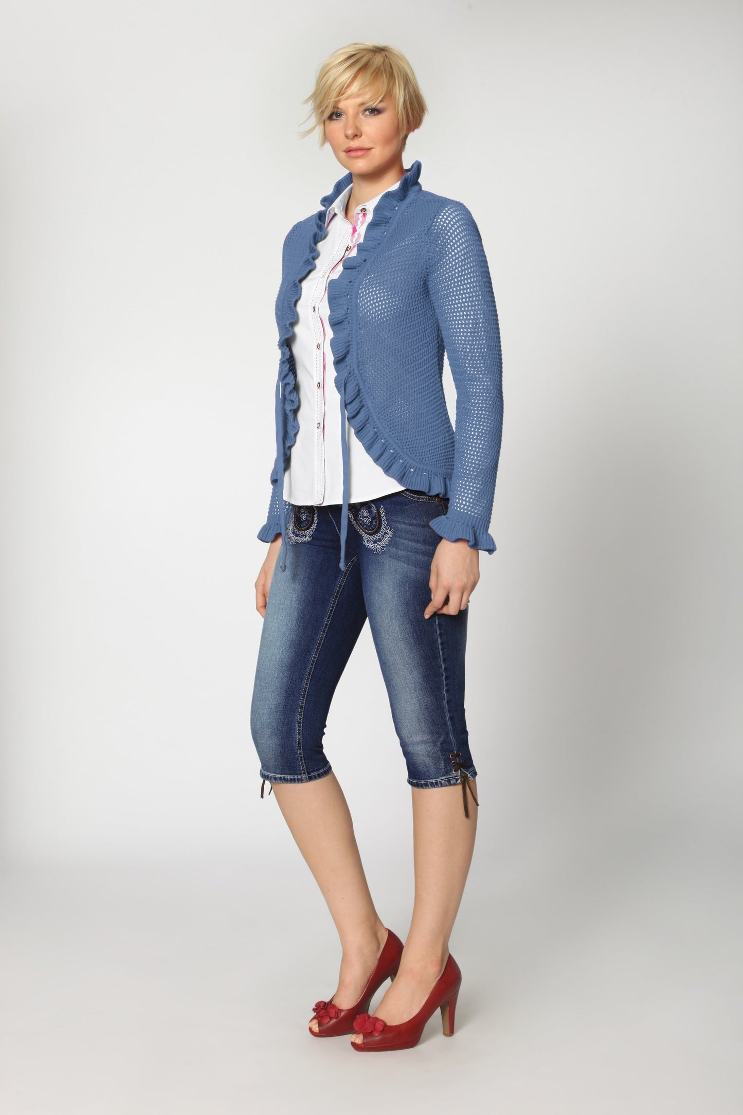 Stockerpoint Woman's Sweater Light Blue (size 40)