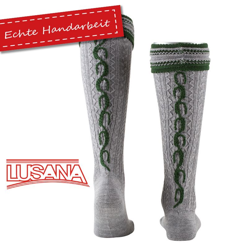 Lusana Traditional - Men's Knee-high with tendril and cuff (special order)