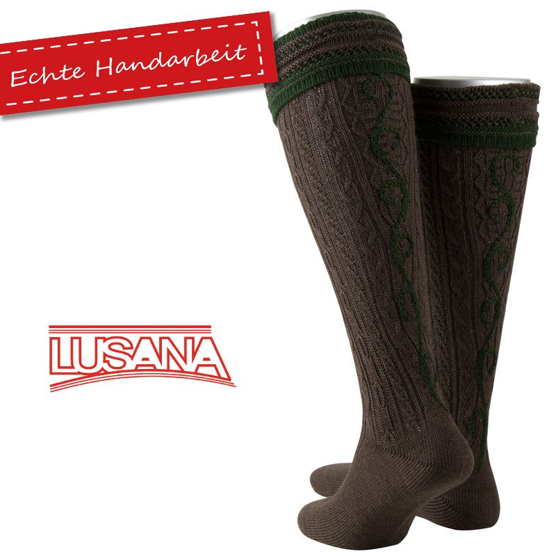 Lusana Traditional - Men's Knee-high with tendril and cuff (special order)