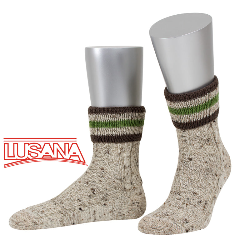 Men's Envelope sock with 3-colored border