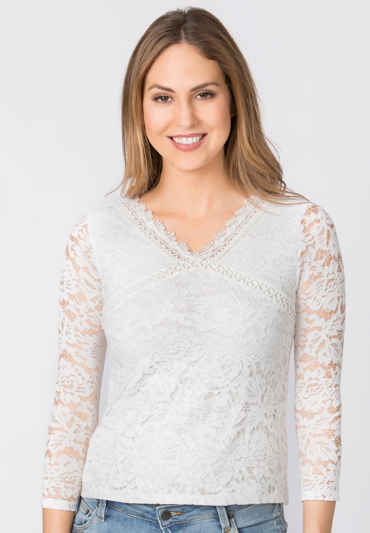 Noble Long Sleeve Shirt Biggi White