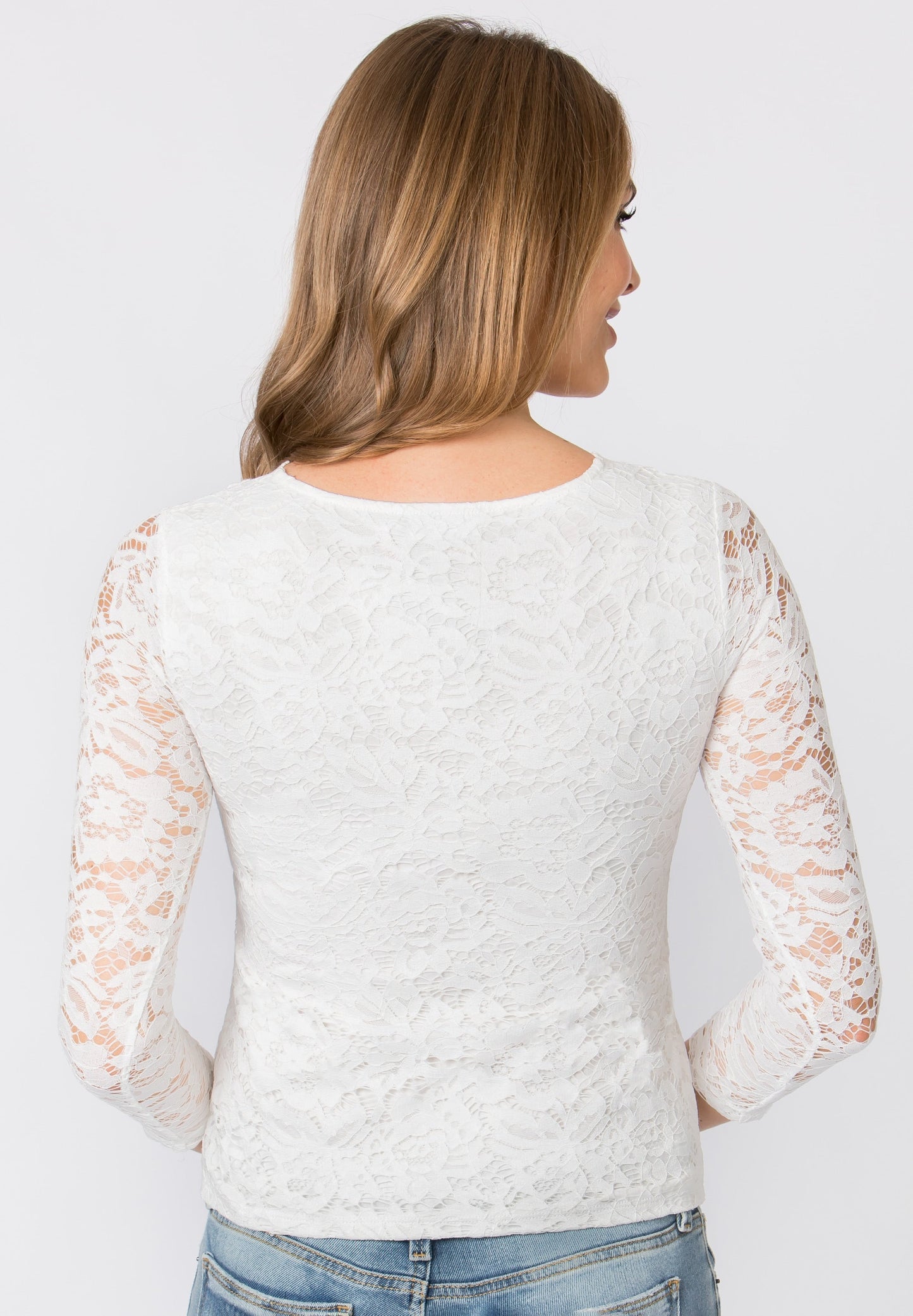 Noble Long Sleeve Shirt Biggi White