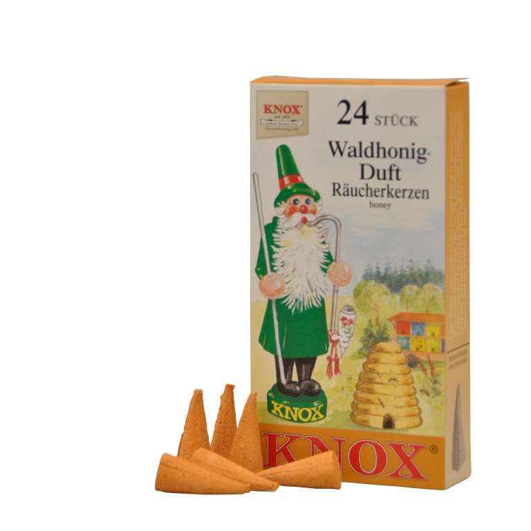 Honey Incense Cone (24 pack) medium size