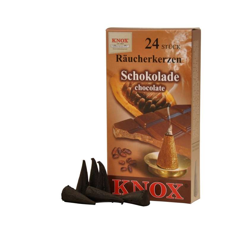 Chocolate Incense Cone (24 pack) medium size