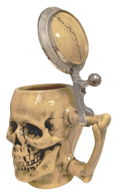 German Skull Stein – Brew to the Bone 🍺☠️