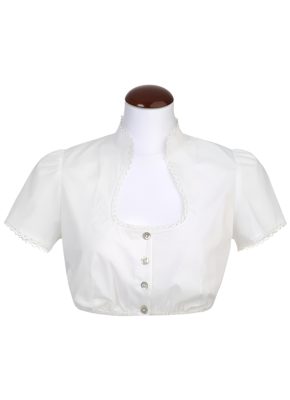 Spieth & Wensky Dirndl Blouse "Yew" cream