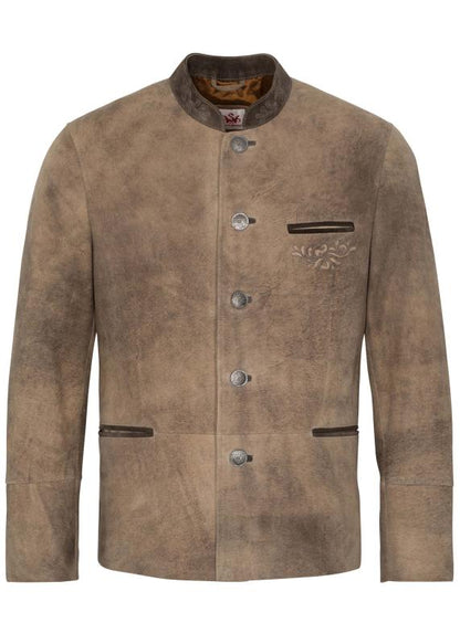 Spieth & Wensky Traditional Leather Jacket (light brown) size 50