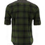 Tom Collins Men's Roll-Sleeve Flannel Jagd Shirt — Forest & Black Check