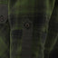 Tom Collins Men's Roll-Sleeve Flannel Jagd Shirt — Forest & Black Check