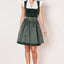 Kruger Mini Dirndl 2pcs. 50cm "Alisha" green