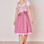 Kruger Mini Dirndl 2pcs. 60cm "Ramina" pink