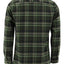OS Trachten Men's Long-Sleeve Flannel Jagd Shirt — Forest Check