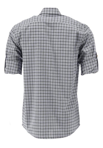 OS Trachten Men's Check Trachten Shirt "Benne" jeans