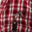 OS Trachten Men's 1/2 Sleeve Regular Fit Shirt "Bruce" red