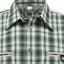 OS Trachten Men's 1/2 Sleeve Regular Fit Shirt "Bruce" green