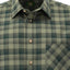 OS Trachten Men's Short-Sleeve Jagd Shirt — Sage & Forest Check