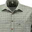 OS Trachten Men's 1/2 Sleeve Regular Fit Shirt "Tablick" olive