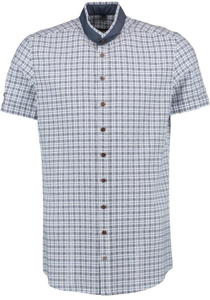Gipfelstürmer Men's 1/2 Sleeve Slim Fit Shirt "Wiesn" jeans