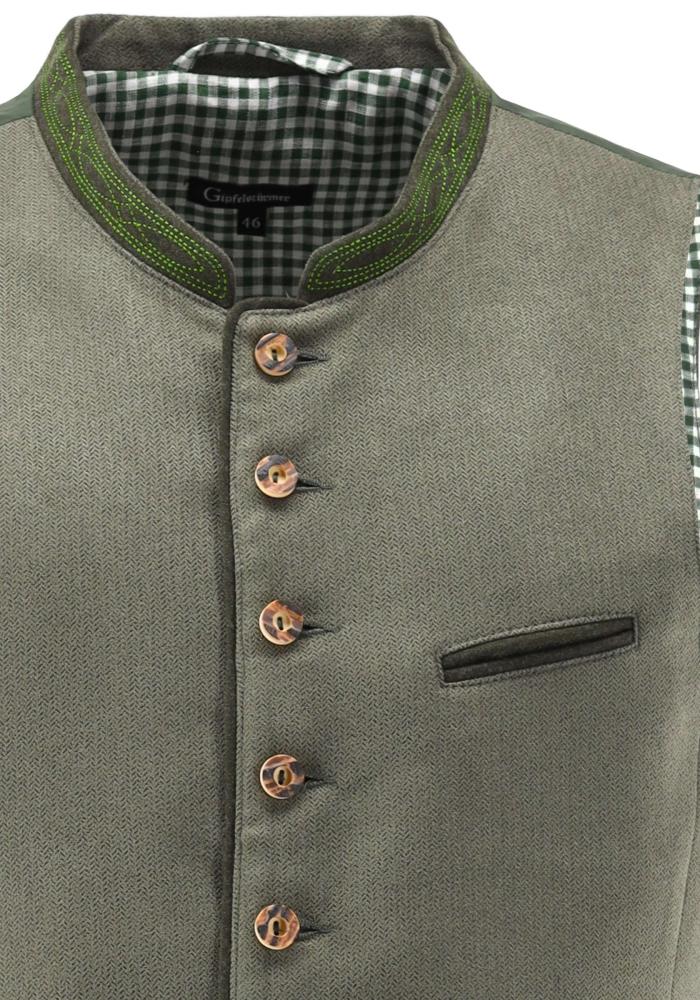 Gipfelstürmer Men's Vest "Patrick" green (48,52)