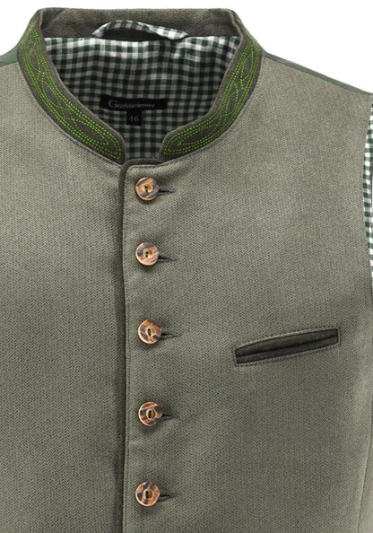 Gipfelstürmer Men's Vest "Patrick" green (48,52)